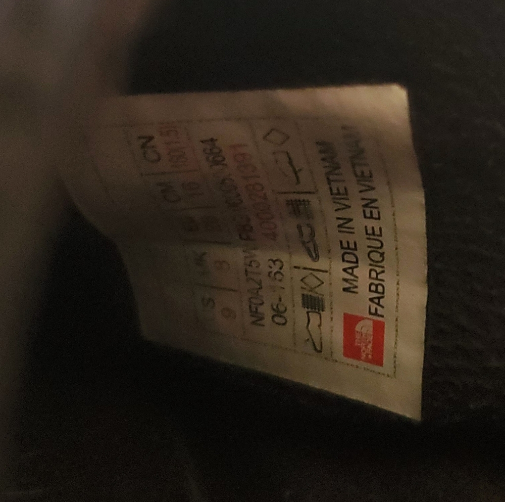The North Face Insulated Toddler Running Shoes Size 9 - Picture 5 of 5
